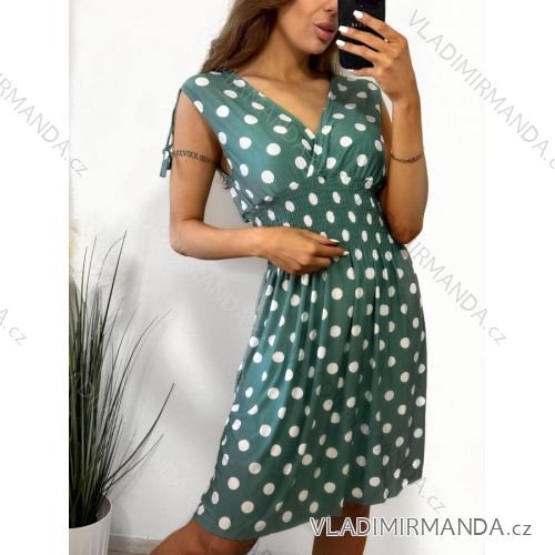 Šaty letné icecool bez rukávov dámske (M/L, XL/2XL) AINUOSI TALIANSKA MODA IMB237796