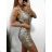 Šaty elegantné trblietavé s flitrami na ramienka dámske (S/M ONE SIZE) TALIANSKA MÓDA IMPLP2338370012