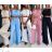 Súprava letné nohavice a croptop carmen dámska (S/M ONE SIZE) TALIANSKA MÓDA IMWKK231872