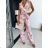 Overal dlhý elegantný bez rukávov dámsky (S/M ONE SIZE) TALIANSKA MÓDA IMWE231879
