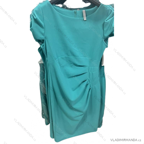 Šaty elegantné bez rukávov dámske (S-XL) TALIANSKA MÓDA IMM23M2378