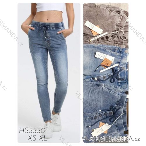 Rifle jeans dlhé dámske (XS-XL) ITAIMASKA ITA23HS5550