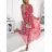 Šaty dlhé elegantný dlhý rukáv dámske (S/M ONE SIZE) TALIANSKA MÓDA IMWGB23951