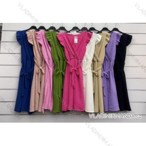 Šaty letné bez rukávu dámske (S/M ONE SIZE) TALIANSKA MÓDA IMWD232019