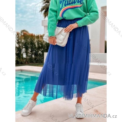 Sukňa dlhá tylová dámska (S/M ONE SIZE) TALIANSKA MÓDA IMWY23146