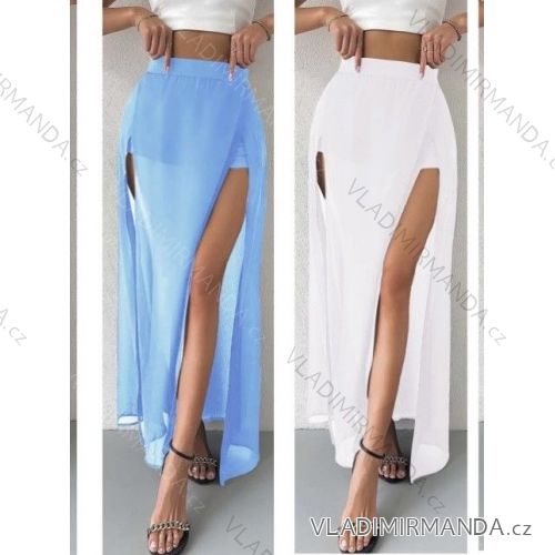 Sukňa dlhá šifónová dámska (S/M ONE SIZE) TALIANSKA MÓDA IMWB23328