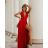 Overal dlhý elegantný variabilné viazanie bez rukávov dámsky (S/M ONE SIZE) TALIANSKA MÓDA IMWE232086