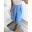 Sukňa stredne dlhá dámska (S/M ONE SIZE) TALIANSKA MÓDA IMM23HG4911/DU S/M béžová