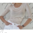 Tričko dlhý rukáv dámske prúžok (S/M ONE SIZE) TALIANSKA MÓDA IMPMG231582rx