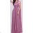 Šaty dlhé elegantné bez rukávov dámske (S/M ONE SIZE) TALIANSKA MÓDA IMPBB23B23383