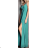 Šaty dlhé elegantné na ramienka dámske (S/M ONE SIZE) TALIANSKA MÓDA IMPBB23C25061
