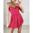 Šaty elegantné na ramienka dámske (S/M ONE SIZE) TALIANSKA MÓDA IMPBB23A107661