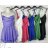 Šaty elegantné na ramienka dámske (S/M ONE SIZE) TALIANSKA MÓDA IMPBB23A107661