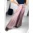 Sukňa saténová dlhá dámska (S/M/L ONE SIZE) TALIANSKA MODA IM323026