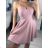 Šaty elegantné na ramienka dámske (S/M ONE SIZE) TALIANSKA MÓDA IMPSH2352527