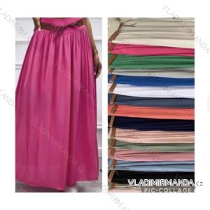 Sukňa dlhá s opaskom dámske (S/M ONE SIZE) TALIANSKA MÓDA IMWL232270