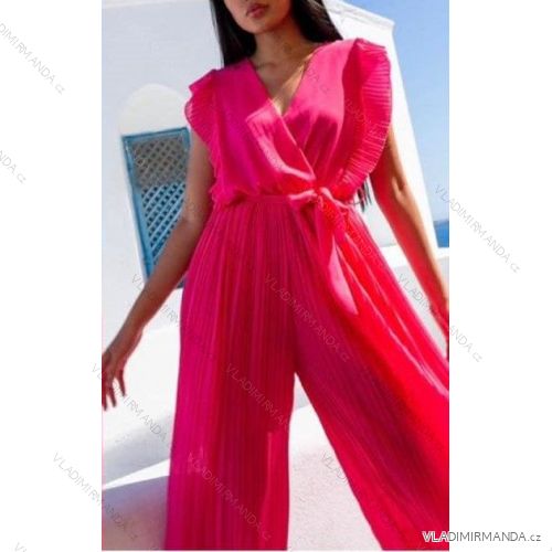 Overal dlhý elegantný bez rukávov dámsky (S/M ONE SIZE) TALIANSKA MÓDA IMWLN232288