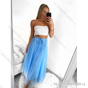 Sukňa dlhá tylová dámska (S/M ONE SIZE) TALIANSKA MÓDA IMM23M22197