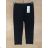 Legíny 3/4 krátké dámske (M-2XL) SAL SMILING SAL23D-173 čierna M / L