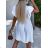 Šaty letné mušelínové oversize krátky rukáv dámske (S/M ONE SIZE) TALIANSKA MÓDA IMWGB232309