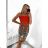 Šaty letné icecool na ramienka dámske (M/L, XL/2XL) AINUOSI TALIANSKA MODA IMB232759/DR XL/2XL tmavo ružová