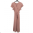 Šaty dlhé letné krátky rukáv dámske (S/M/L/XL ONE SIZE) TALIANSKA MODA IMD24042