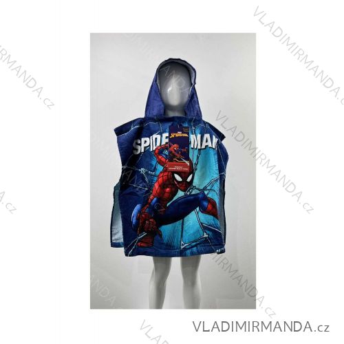 Pončo spiderman detské chlapčenské (50x110 cm) SETINO 23SPI-P012