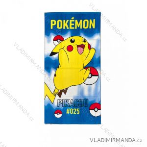 Osuška plážová pikachu bavlnená chlapčenská (70 x 140 cm) SETINO 23POK-T010