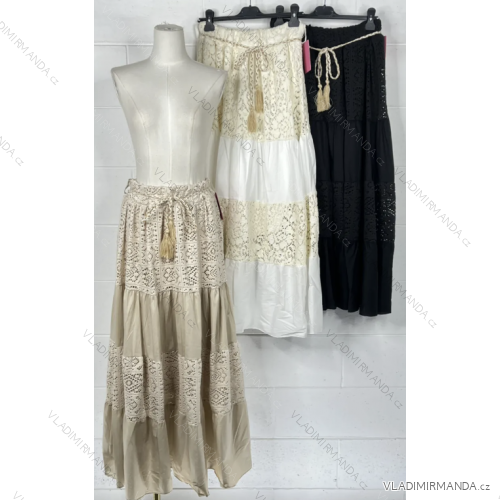 Sukňa dlhá dámska (S/M ONE SIZE) TALIANSKA MÓDA IMPBB23Q5480