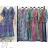 Šaty dlhé letné 3/4 dlhý rukáv dámske (S/M ONE SIZE) INDICKÁ MÓDA IMPEM23 AM319G