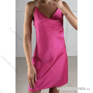 Šaty letné elegantné na ramienka dámske (S/M ONE SIZE) TALIANSKA MÓDA IMPBB23O5315