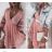 Šaty letné boho s overalem krajkové 3/4 dlhý rukáv dámske (S/M ONE SIZE) TALIANSKA MÓDA IMWAD232501