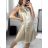 Šaty letné saténové bez rukávov dámske (S/M/L ONE SIZE) TALIANSKA MÓDA IMD23436