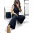 Overal elegantný icecool dámsky (M/L, XL/XXL) AINUOSI TALIANSKA MODA IMB239907 M / L ružová