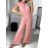 Overal elegantný icecool dámsky (M/L, XL/XXL) AINUOSI TALIANSKA MODA IMB232785