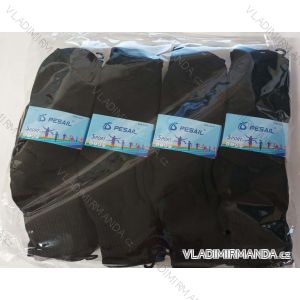 Ponožky slabé športové pánske (40-47 / biela) PESAIL ZM-301C