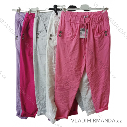 KALHOTY TEPLÁKY BAGGY NÍZKÝ SED DÁMSKÉ M/xl) ITALSKÁ MÓDA IM523265