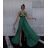 Šaty dlhé elegantné spoločenské trblietavé s flitrami na ramienka dámske (S/M ONE SIZE) TALIANSKA MÓDA IMPLP2357580013