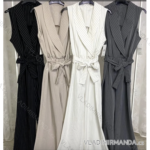 Overal dlhý bez rukávu dámsky (S/M ONE SIZE) TALIANSKA MÓDA IMPLP2333770015