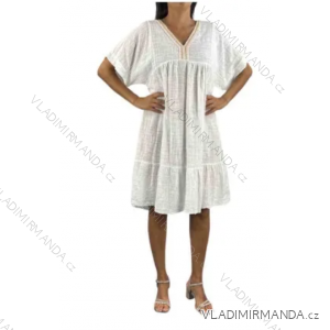 Šaty letné oversize krátky rukáv dámske (S/M/L/XL ONE SIZE) TALIANSKA MÓDA IMP168232510