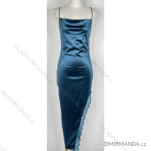 Šaty letné elegantné na ramienka dámske (S/M ONE SIZE) TALIANSKA MÓDA IMPBB23A11954