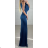 Šaty dlhé letné elegantné bez rukávov dámske (S/M ONE SIZE) TALIANSKA MÓDA IMPBB23C29640