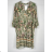 Šaty letné 3/4 rukáv dámske (S/M ONE SIZE) TALIANSKA MÓDA IMPBB23F10299C