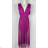 Šaty letné elegantné bez rukávov dámske (S/M ONE SIZE) TALIANSKA MÓDA IMPBB23A200641