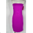Šaty elegantný carmen bez rukávov dámske (S/M ONE SIZE) TALIANSKA MÓDA IMPBB23A12076