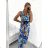 Šaty dlhé letné icecool bez rukávov dámske (S/M/L ONE SIZE) TALIANSKA MÓDA IMM23M2132-6