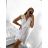Šaty elegantné krajkové bez rukávov dámske (S/M ONE SIZE) TALIANSKA MÓDA IMWGS231829