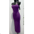 Šaty dlhé letné na ramienka dámske (S/M ONE SIZE) TALIANSKA MÓDA IMPLS2329569