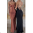 Šaty dlhé elegantné na ramienka dámske (S/M ONE SIZE) TALIANSKA MÓDA IMPLS2329407