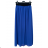 Sukňa šifónová dlhá dámska (S/M/L ONE SIZE) TALIANSKA MóDA IM322116/DUR S/M ružová svetlá